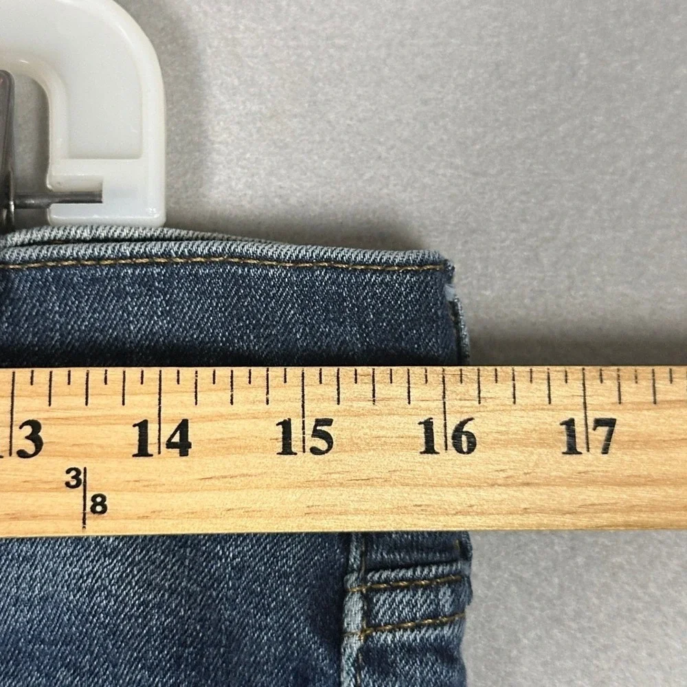 Abercrombie  Fitch Jeans Mens 32X34 Blue Langdon Slim Tapered Leg Stretch Denim